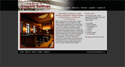 Desktop Screenshot of gregsullivanlaw.com