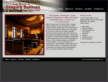 Tablet Screenshot of gregsullivanlaw.com